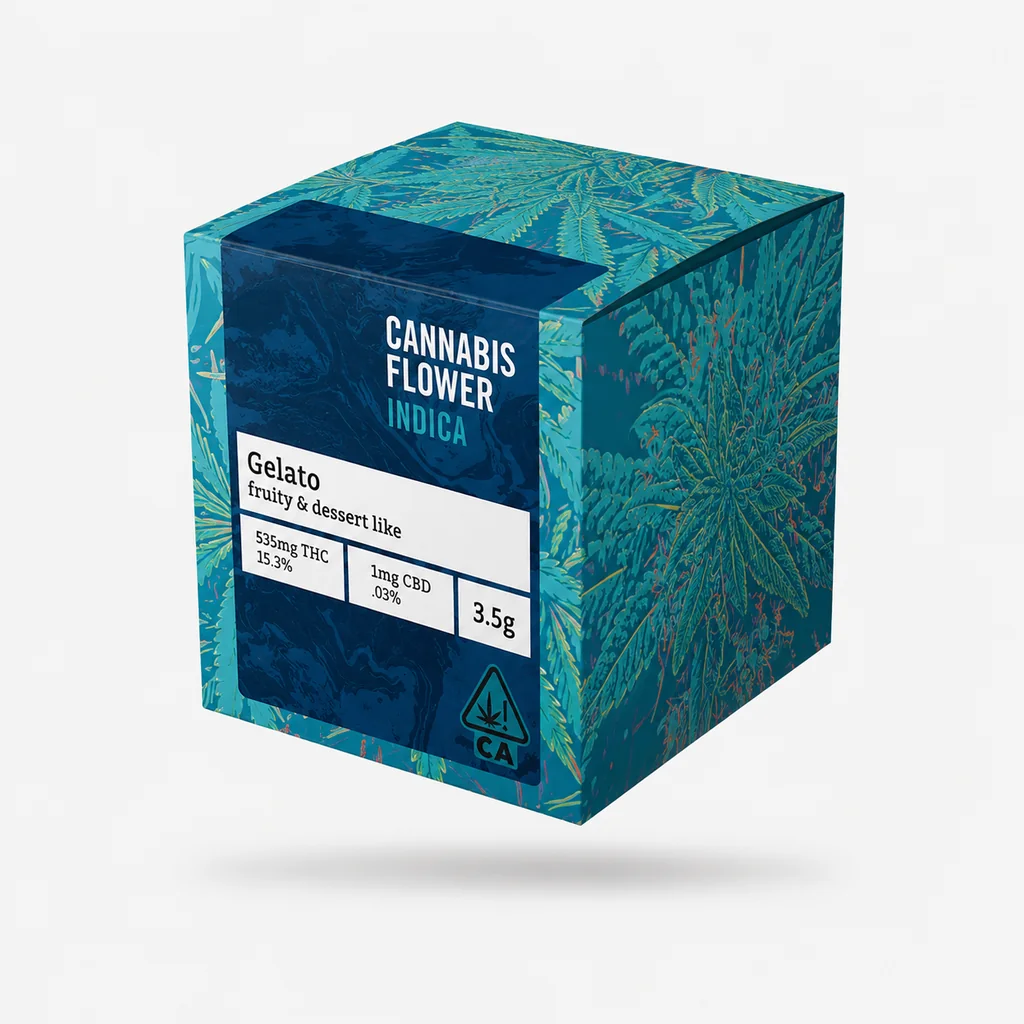 CBD Flower Packaging With Logo
