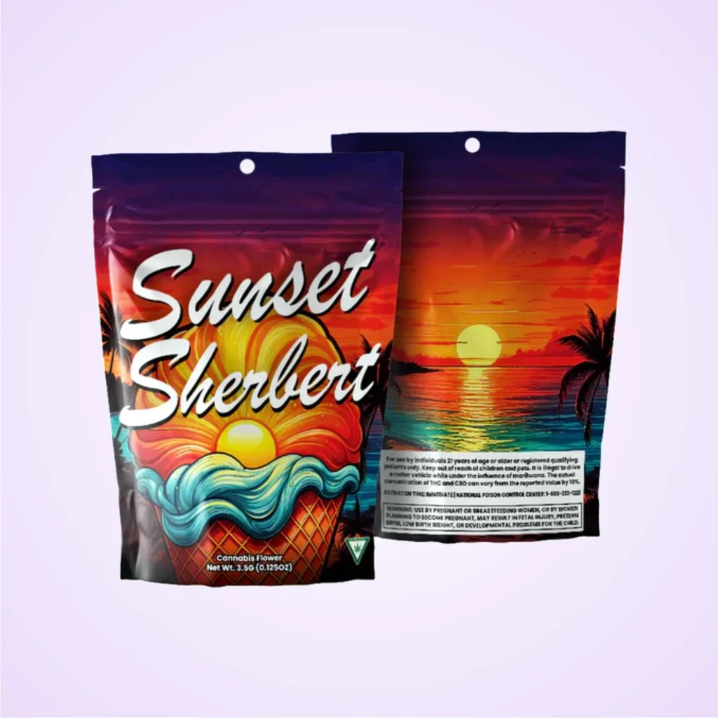Custom 3.5 Gram Mylar Bags