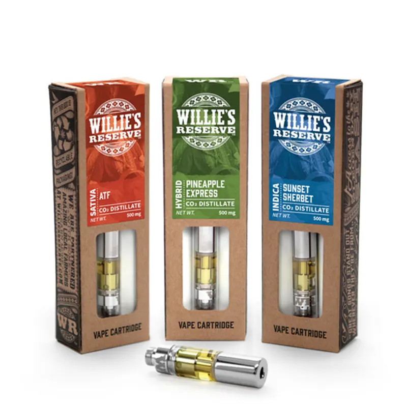 Custom Premium Distillate Vape Cartridge Boxes