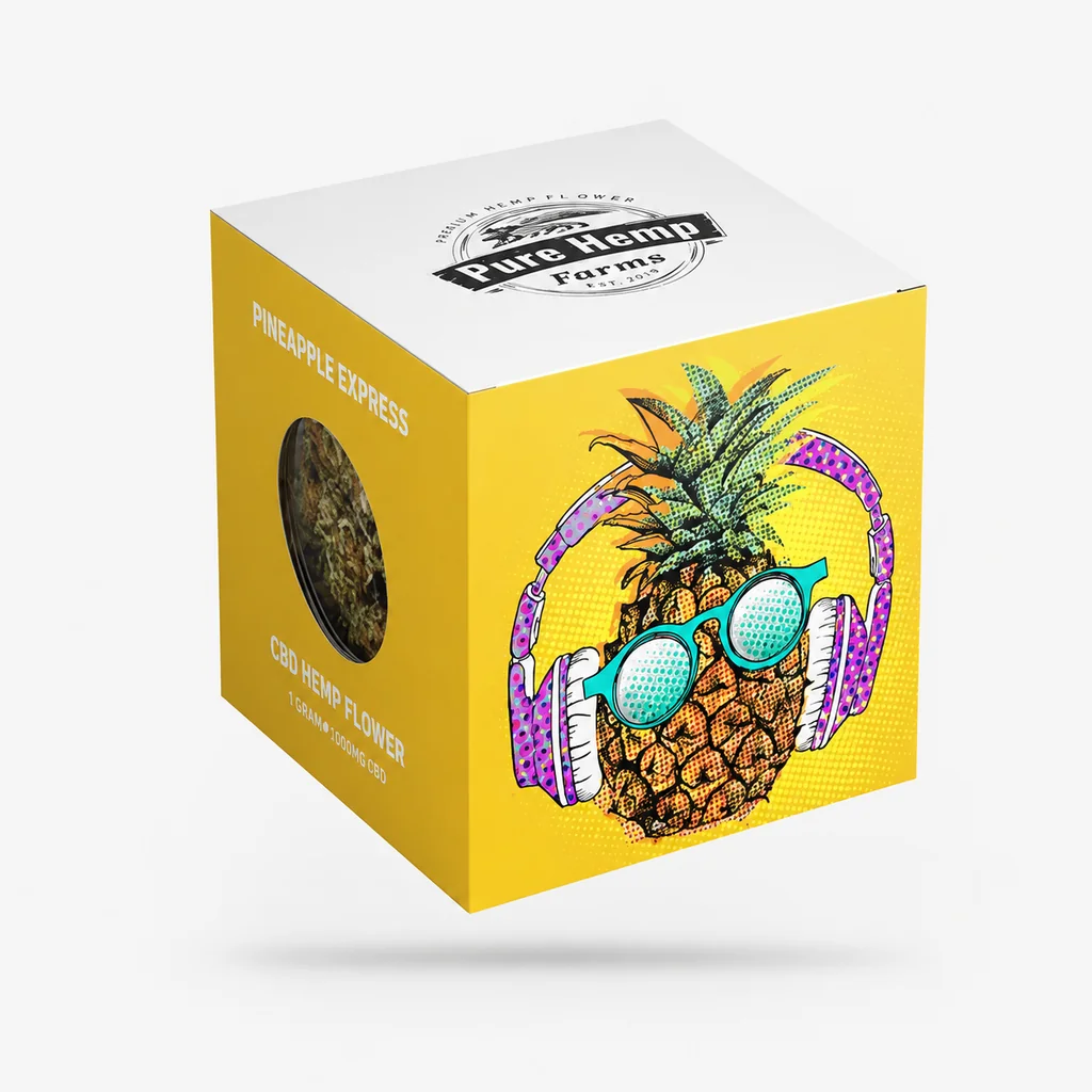 Printed CBD Flower Boxes