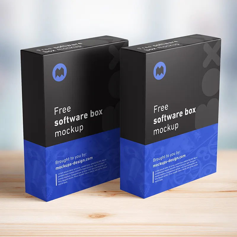 Software Packaging Boxes
